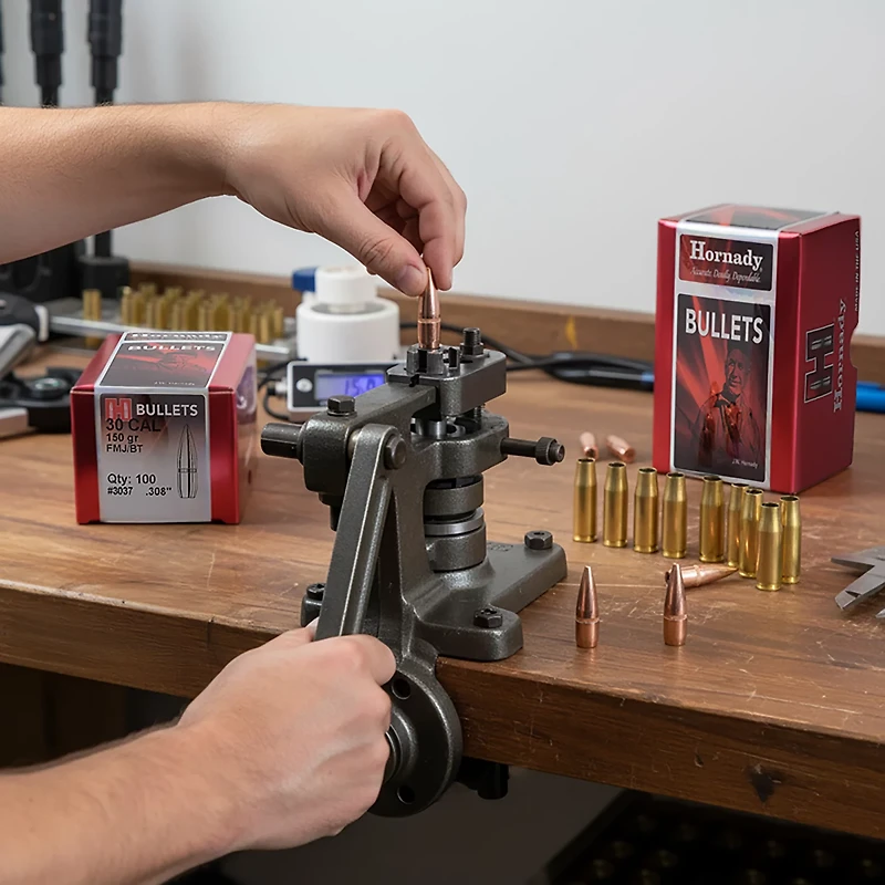 Hornady FMJ-BT .30 Caliber 150-Grain Bullets - 100 rounds