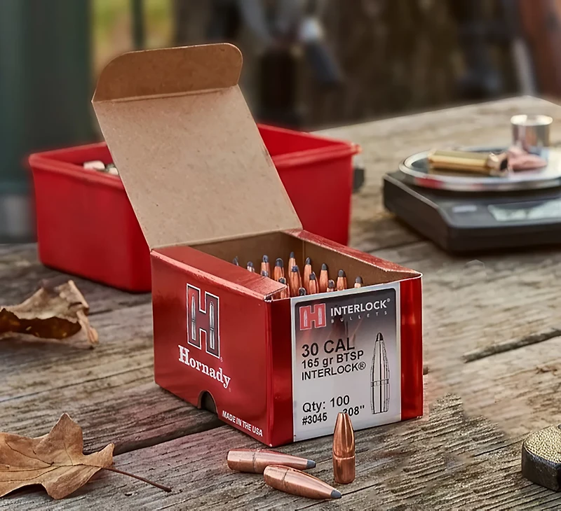 Hornady InterLock BTSP .30 Caliber -Grain Bullets