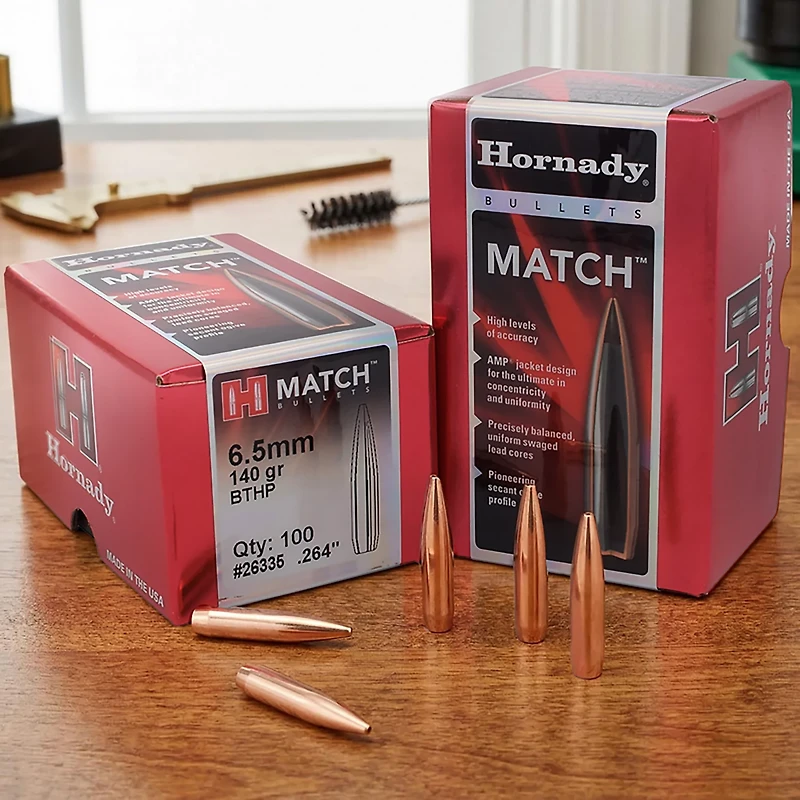 Hornady BTHP Match™ 6.5 mm 140-Grain Bullets