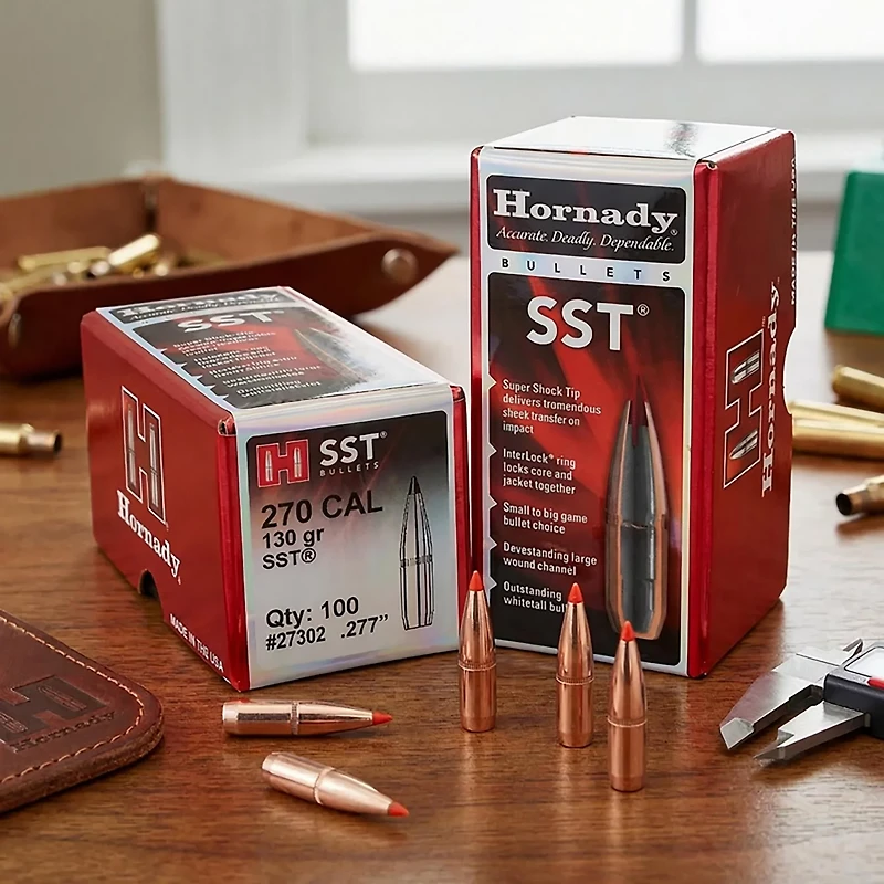Hornady SST .270 Caliber -Grain Bullets