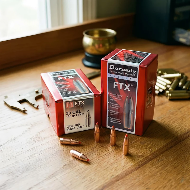 Hornady FTX .308 Winchester 160-Grain Bullets
