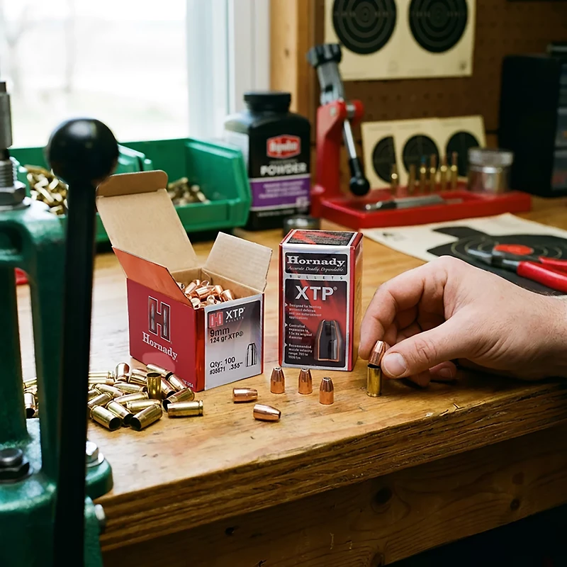 Hornady HP XTP 9mm 124-Grain Bullets