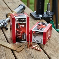Hornady FTX .38/.357 Magnum 140-Grain Reloading Bullets