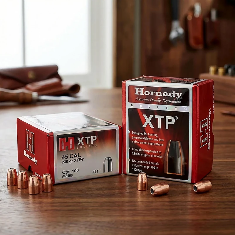 Hornady HP XTP .45 230-Grain Bullets - 100 rounds
