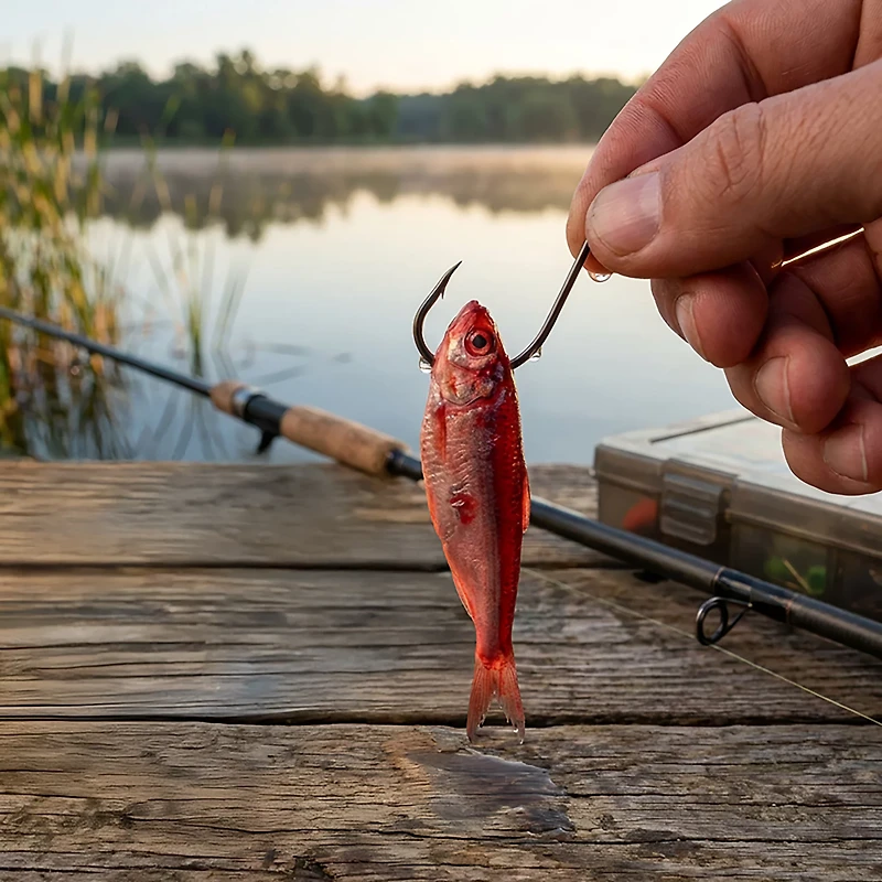 Rusty's 4 oz. Wounded Red Belly Shad Bait