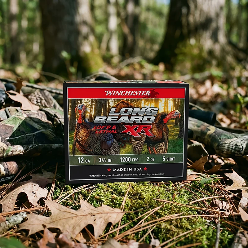 Winchester Long Beard XR 12 Gauge 3.5 inches 5 Shot Shotshells - 10 Rounds