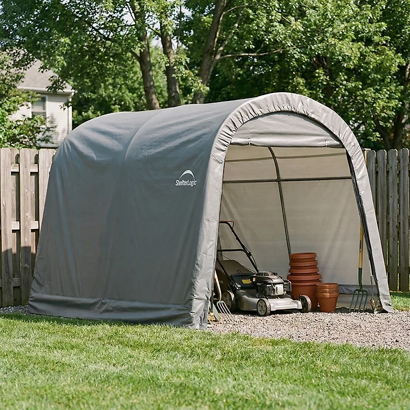 ShelterLogic Shed-in-a-Box RoundTop® 10' x 10' Storage Shed