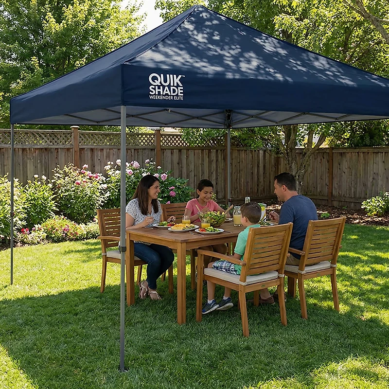 Quik Shade Weekender Elite WE144 12' x 12' Straight-Leg Instant Canopy