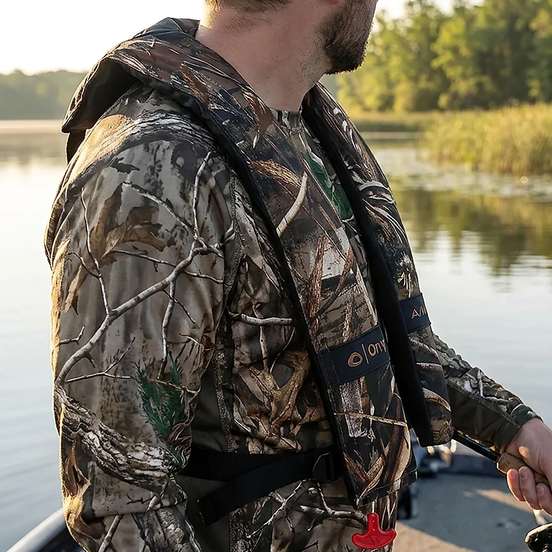 Onyx Outdoor™ 24 Automatic/Manual Inflatable Polyester Life Jacket