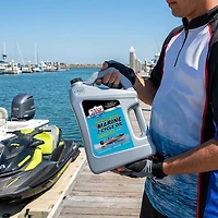 Lucas Oil Synthetic Blend 2-Cycle TC-W3 Marine Oil