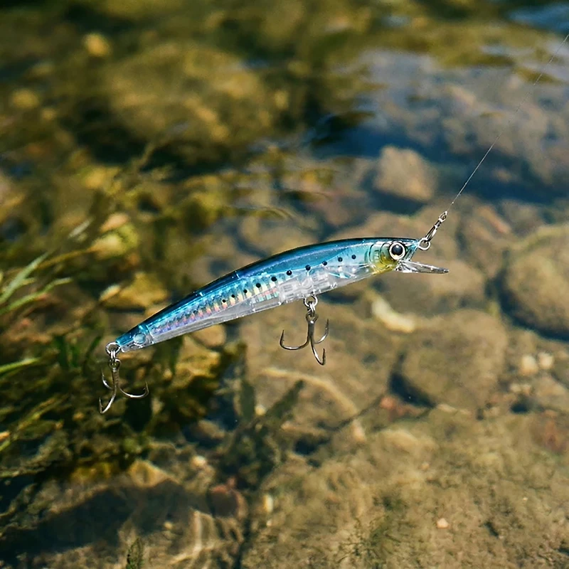 Yo-Zuri Crystal 3-D Minnow 5-1/4" Floating Hard Swim Bait