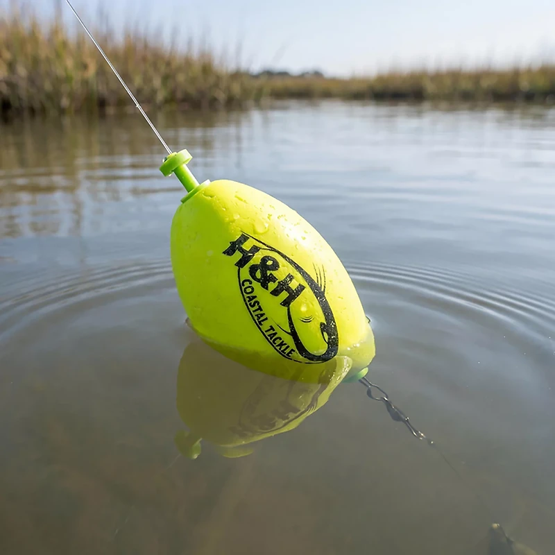H&H Lure Oval Weighted Snap Floats 3-Pack