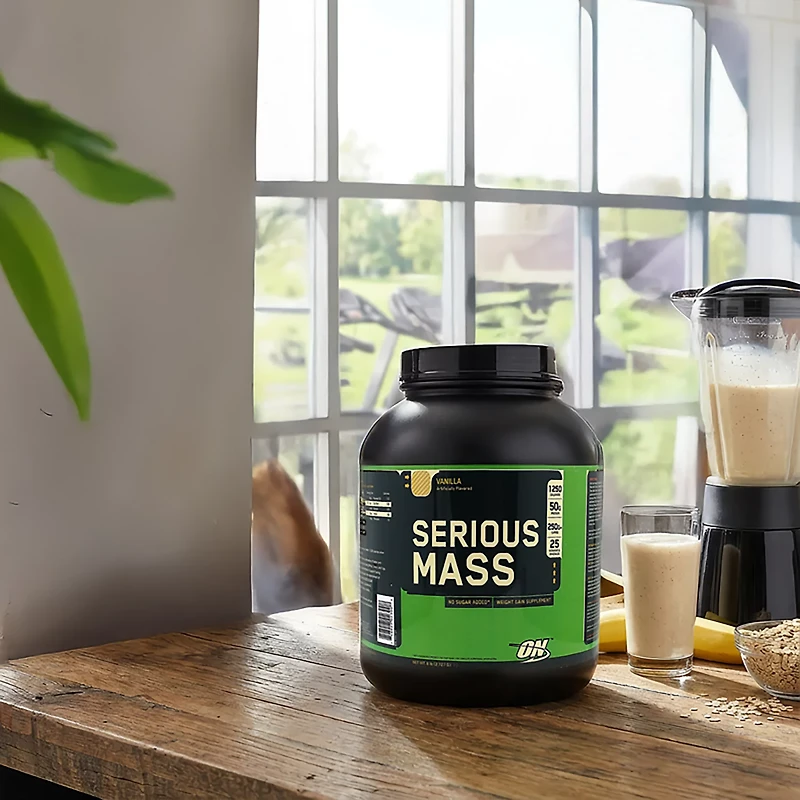 Optimum Nutrition 6 lb Serious Mass Supplement - 8 servings