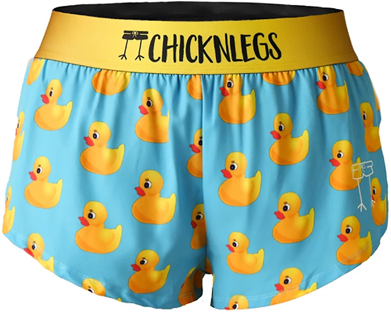 ChicknLegs Women's Rubber Ducky Split Shorts 1.5
