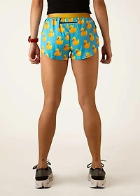 ChicknLegs Women's Rubber Ducky Split Shorts 1.5
