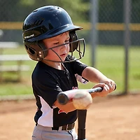 Rawlings Youth MLB Authentic Style T-Ball Batting Helmet with Faceguard
