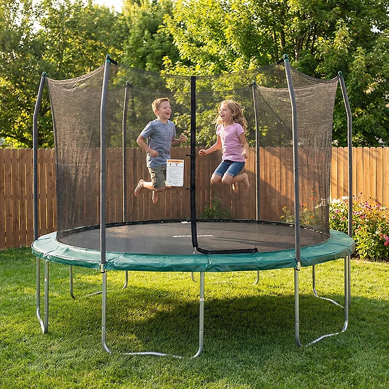 Skywalker Trampolines 12' Round Trampoline with Safety Enclosure