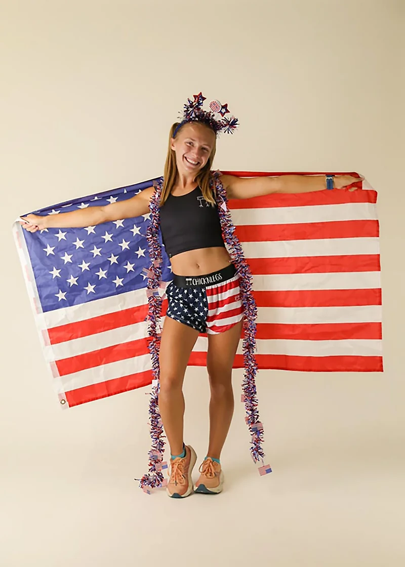 ChicknLegs Women's USA Split Shorts 1.5