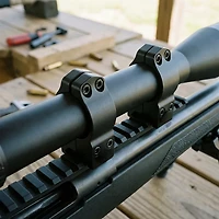 Warne Maxima/Magnum Permanent Low 1 in Scope Mount Fixed Ring Set