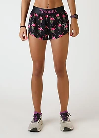 ChicknLegs Women's Flamingo Split Shorts 1.5