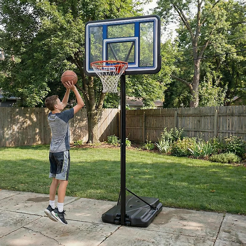 Lifetime 44 in Polycarbonate Portable Basketball Hoop