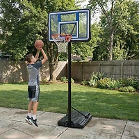 Lifetime 44 in Polycarbonate Portable Basketball Hoop