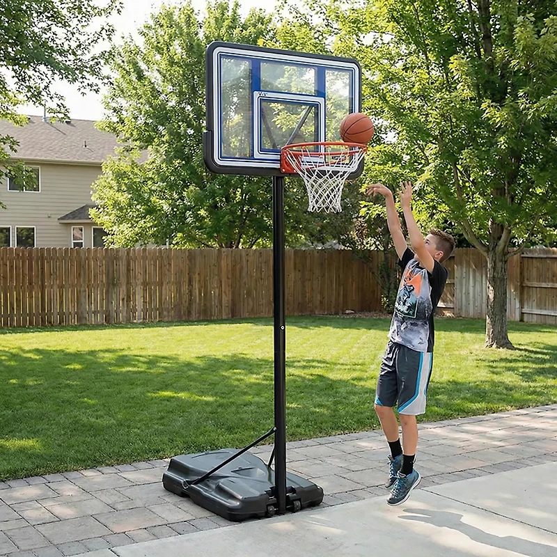 Lifetime 44 in Polycarbonate Portable Basketball Hoop