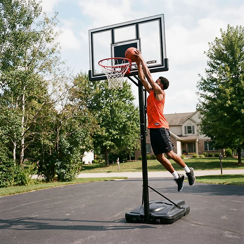 Lifetime 54 in Portable Polycarbonate Basketball Hoop