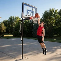 Lifetime 48 in Action Grip Polycarbonate Inground Basketball Hoop