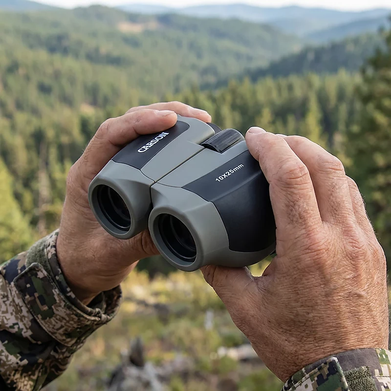 Carson ScoutPlus™ 10 x 25 Compact Porro Binoculars
