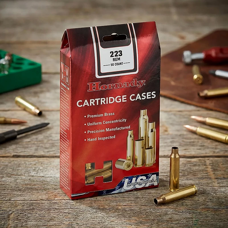 Hornady .223 Remington Unprimed Cases