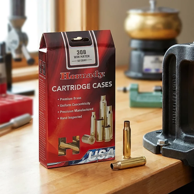 Hornady .308 Winchester Match™ Unprimed Cases