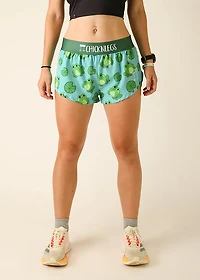 ChicknLegs Women's Fartlek Froggies Split Shorts 1.5