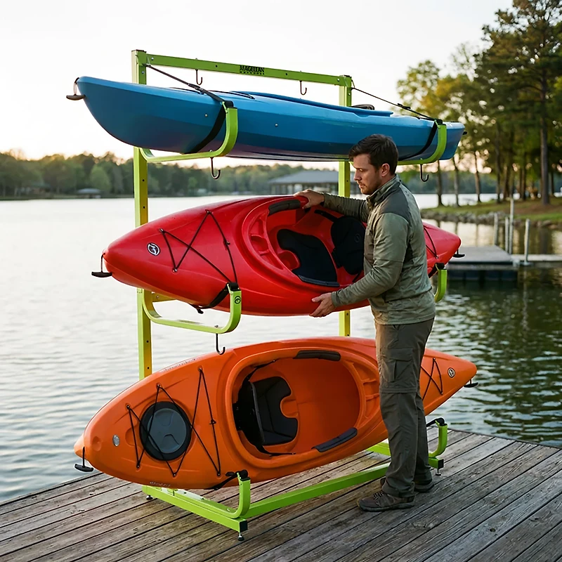 Magellan Outdoors 3-Tier Kayak Rack