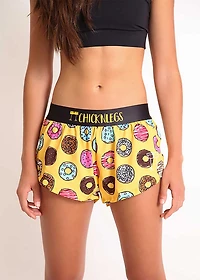 ChicknLegs Women's Salty Donuts Split Shorts 1.5