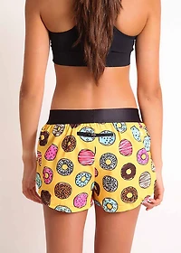 ChicknLegs Women's Salty Donuts Split Shorts 1.5