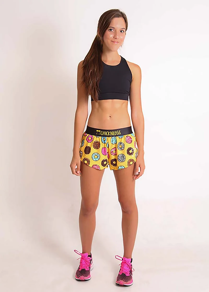 ChicknLegs Women's Salty Donuts Split Shorts 1.5