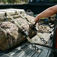 CargoLoc 8' Camo Ratchet Tie-Downs 2-Pack