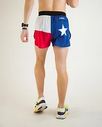 Chicknlegs Men's Texas Flag Half Split Shorts 4