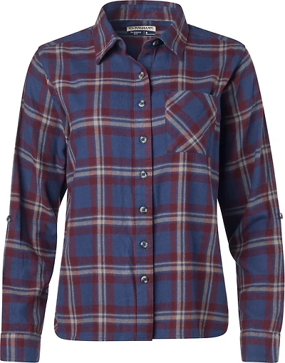 Magellan Outdoors Women's Willow Creek Plaid Long Sleeve Top