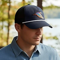 Drake Men's Retro Wood Duck Patch Cap