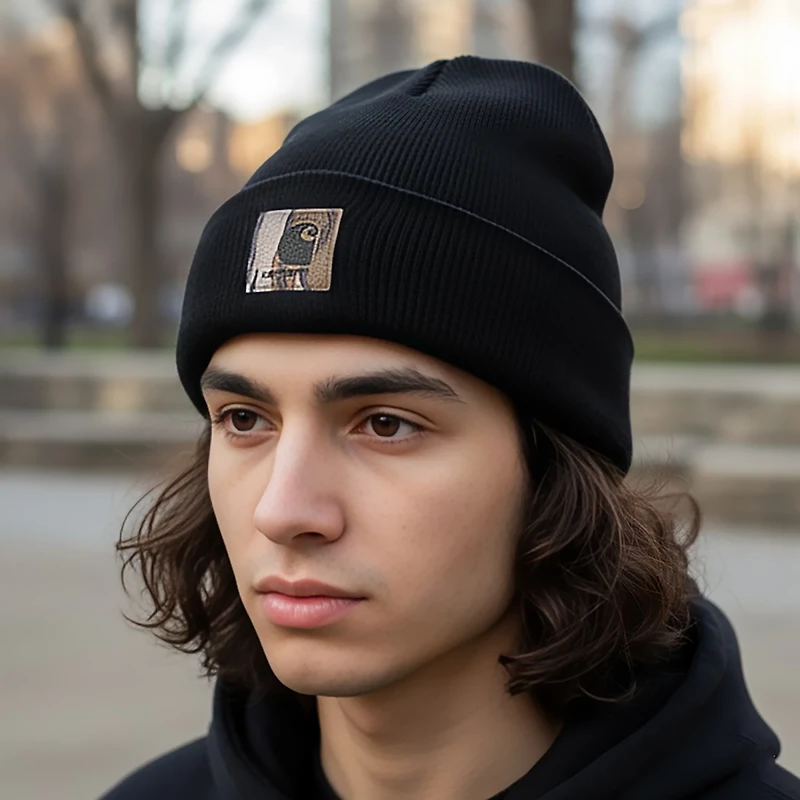 Carhartt Adult Knit Camo Patch Beanie