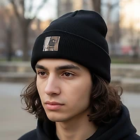 Carhartt Adult Knit Camo Patch Beanie