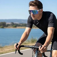 Maverick Polarized Shield Sunglasses