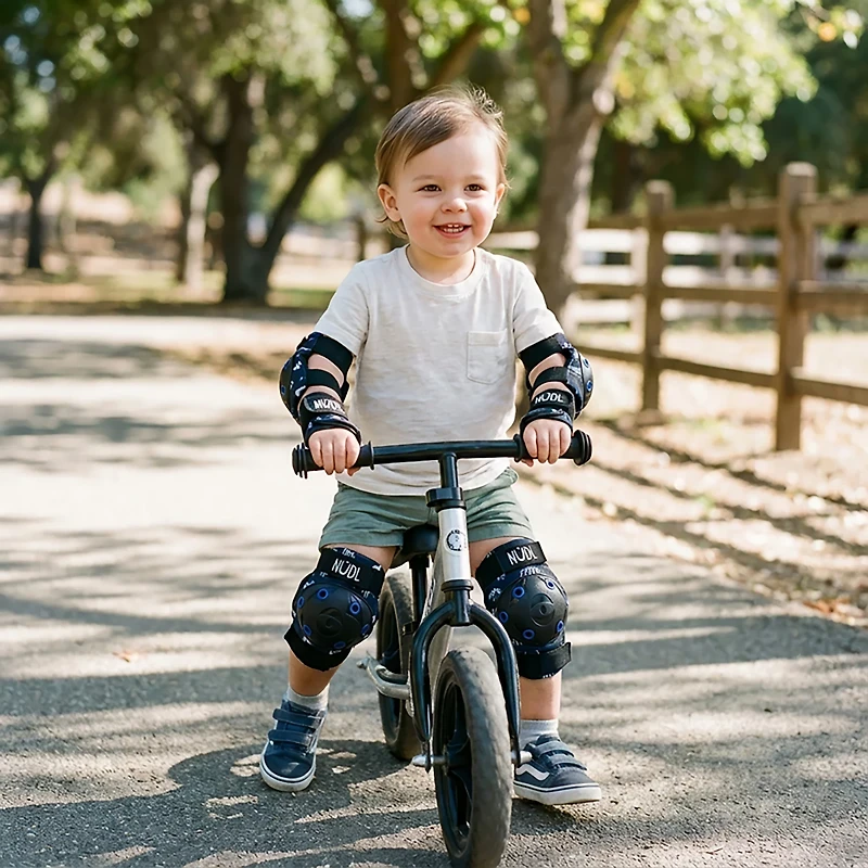 NUDL Toddlers' Dino Elbow and Knee Pad Set