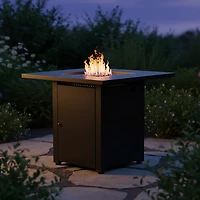 Mosaic Livingston Square Gas Firepit Table