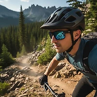 Wiley X Peak Polarized Mirrored Sunglasses