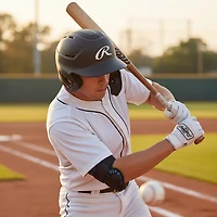 Rawlings Men's RX2 Reversible Jawguard Helmet