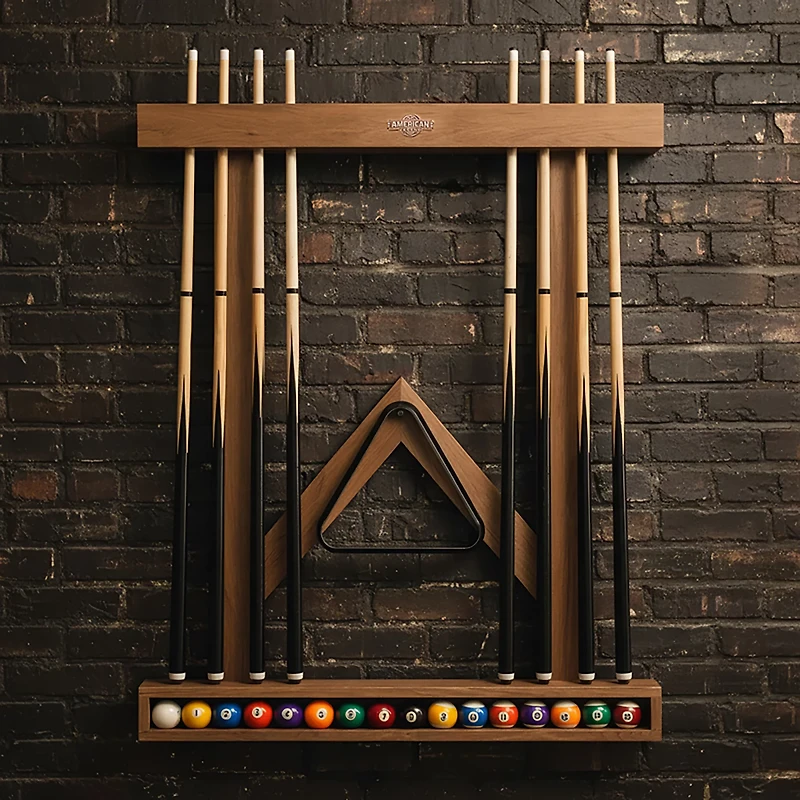 American Legend W-Billiard Wall Rack