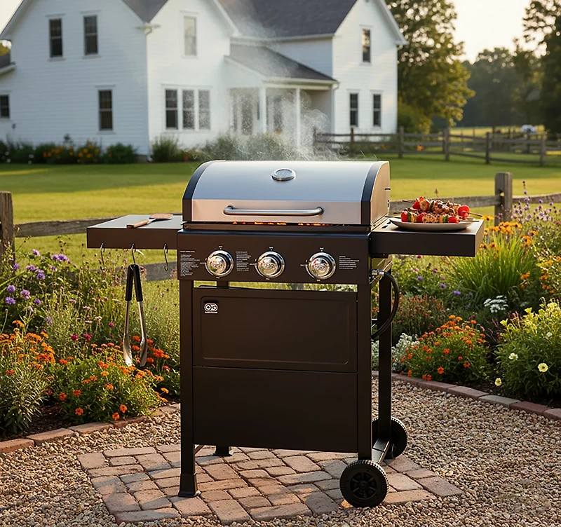 Outdoor Gourmet 3-Burner Liquid Propane Grill